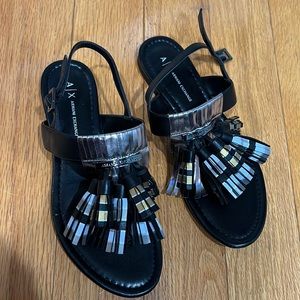 AX sandals.